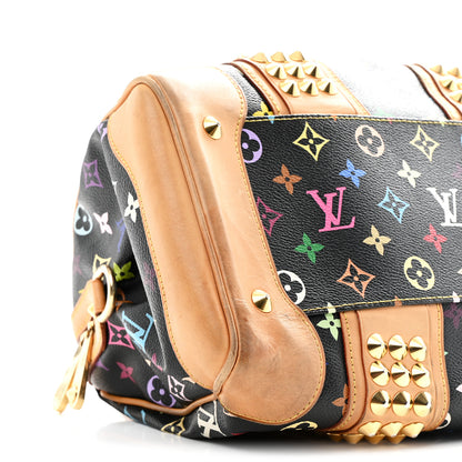 Louis Vuitton Monogram Multicolor Courtney MM Black 8 of 10