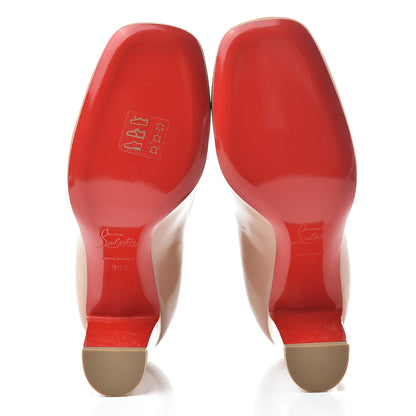 Christian Louboutin Patent Cadrilla 70 Pumps 36.5 Nude 5 of 8
