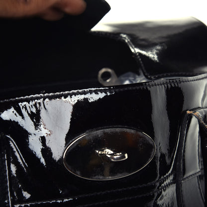 Mulberry Patent Bayswater Black 10 of 10