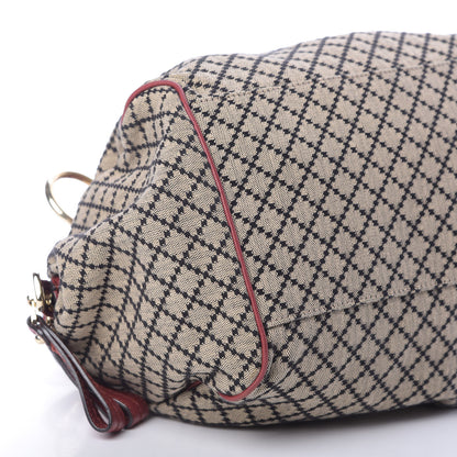 Gucci Diamante Medium Sukey Boston Red 9 of 13