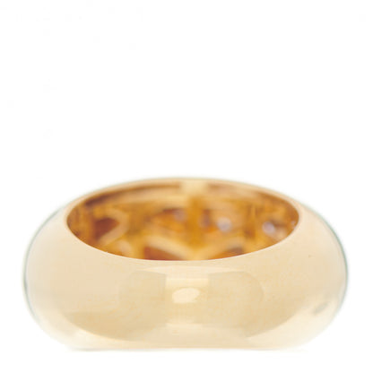 Roberto Coin 18K Yellow Gold Diamond Capri Ring 53 6.5 3 of 4