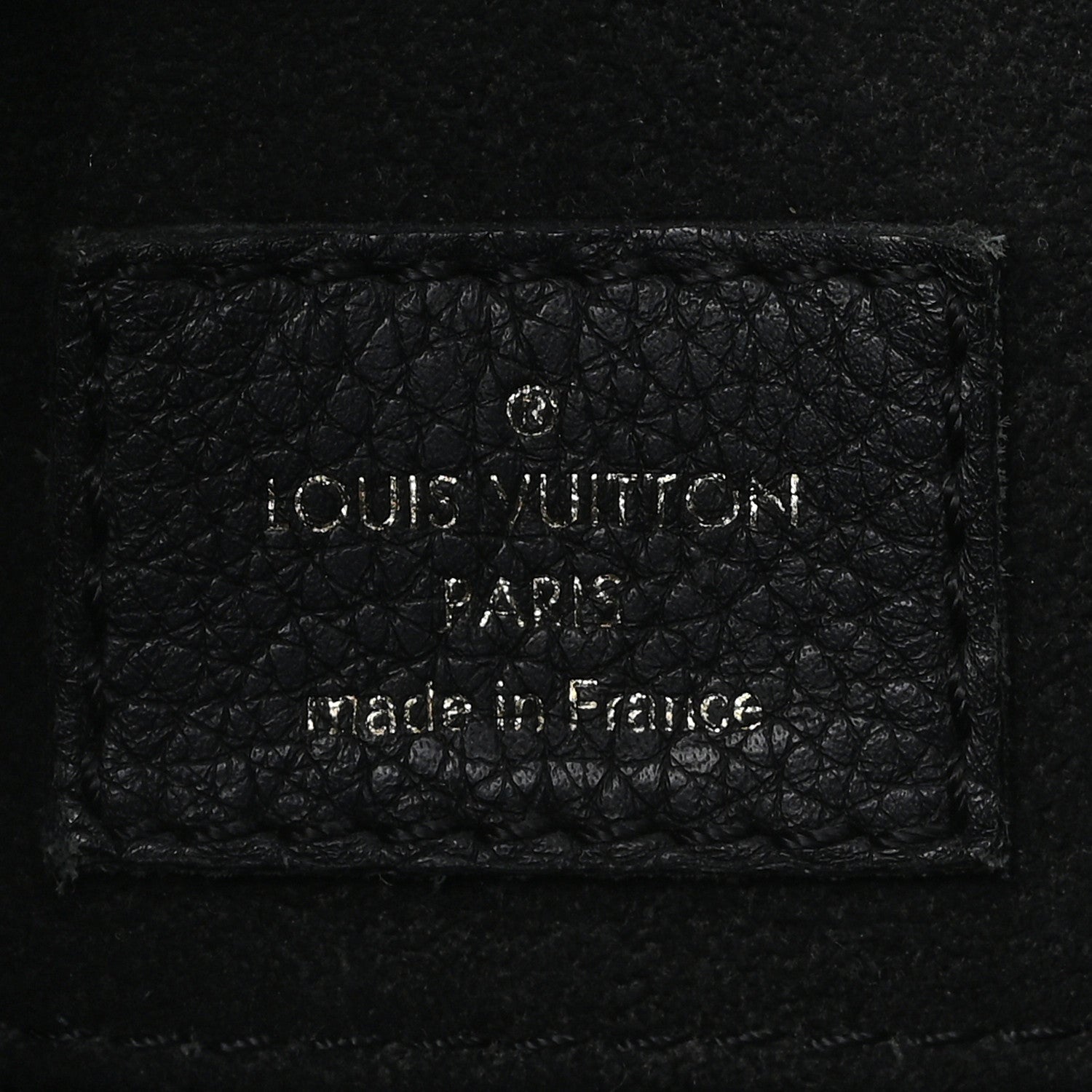 Louis Vuitton Soft Calfskin Lockme Tote MM Black 6 of 9