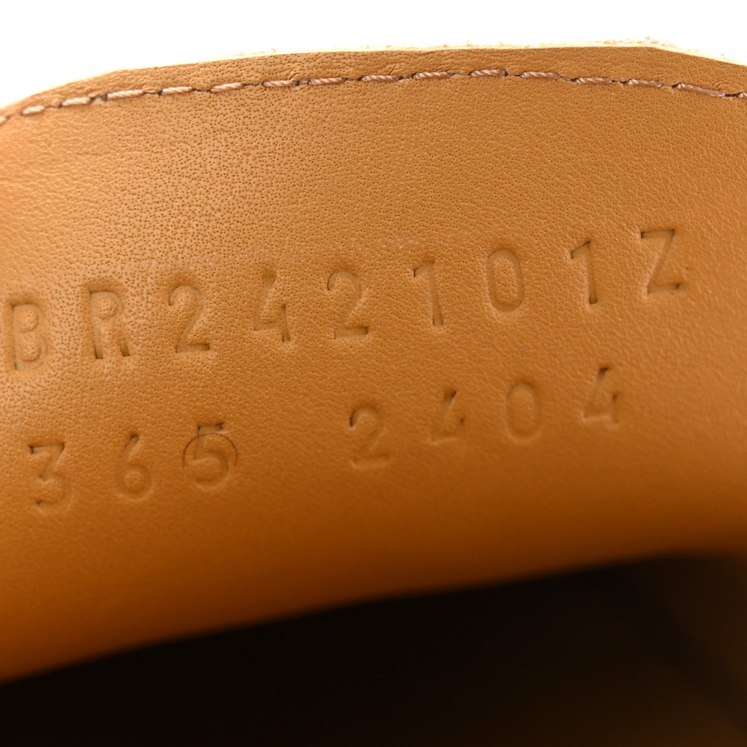 Hermes Calfskin Shearling Icone Loafers 36.5 Naturel 8 of 9