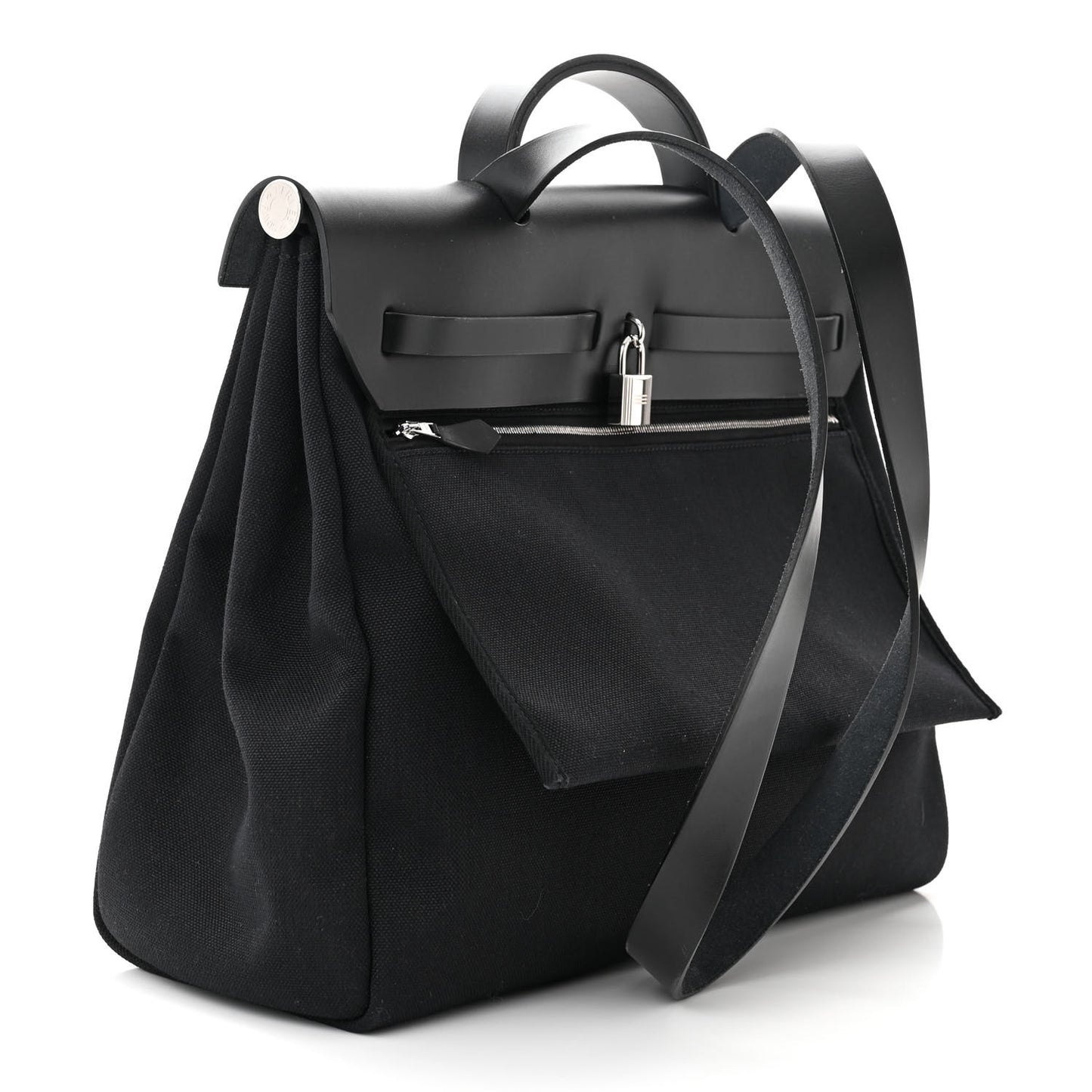 Military Toile Vache Hunter Herbag Messenger 39 Black