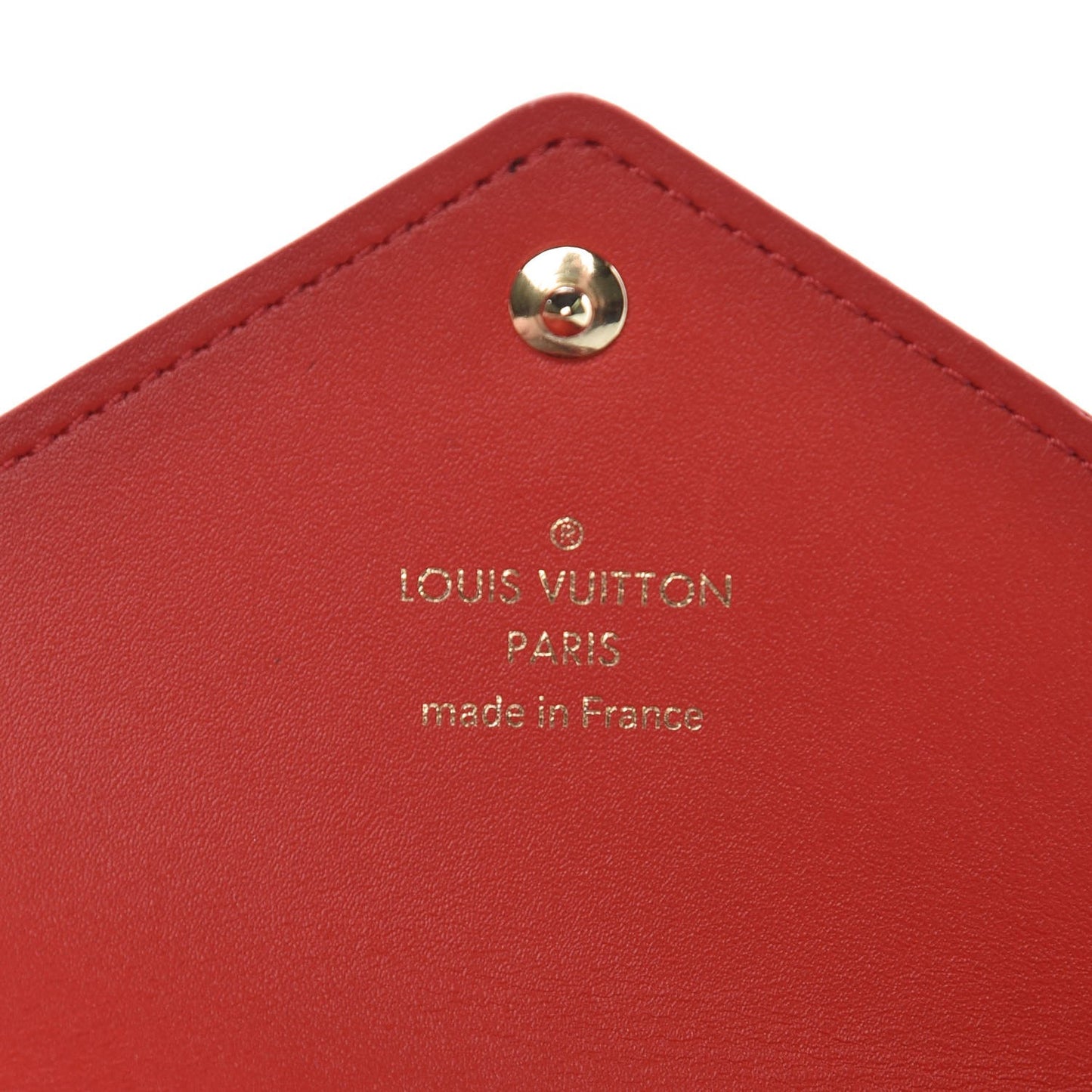 Monogram Medium Kirigami Pochette Insert Coquelicot