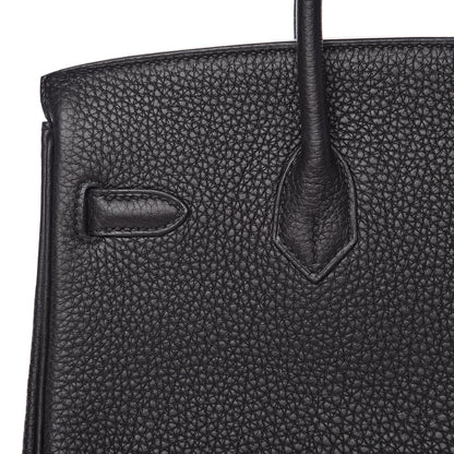 Hermes Togo Birkin 25 Black 21 of 28