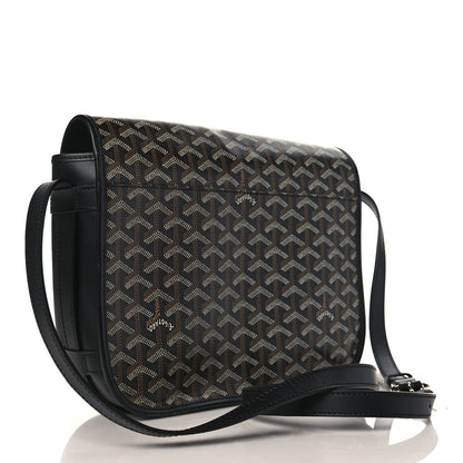 Goyard Goyardine Belvedere MM Messenger Bag Black 3 of 8