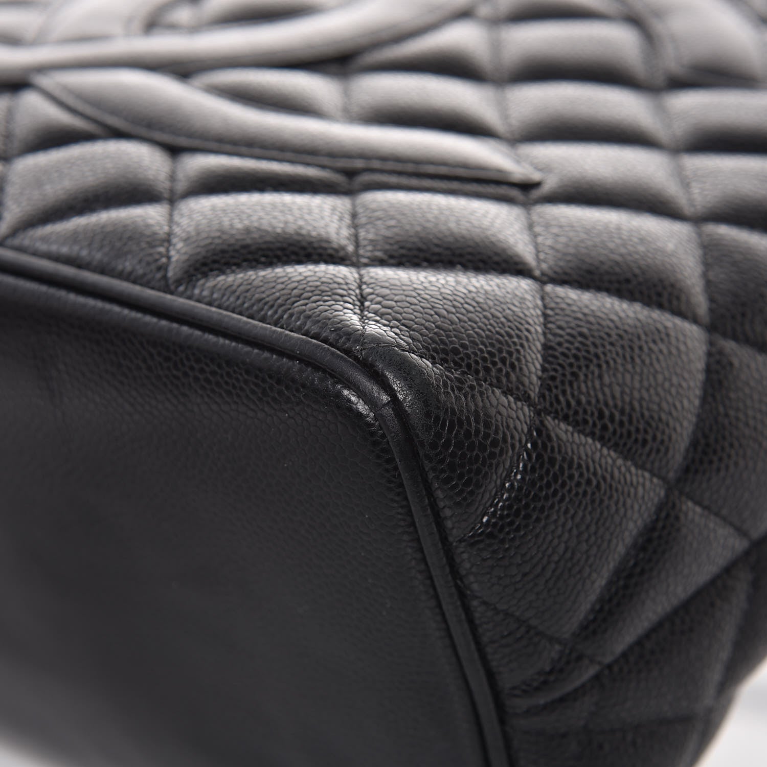 Chanel Caviar Quilted Medallion Tote Black 8 of 11