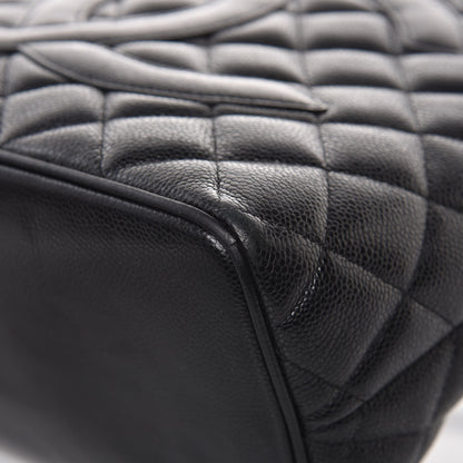 Chanel Caviar Quilted Medallion Tote Black 8 of 11