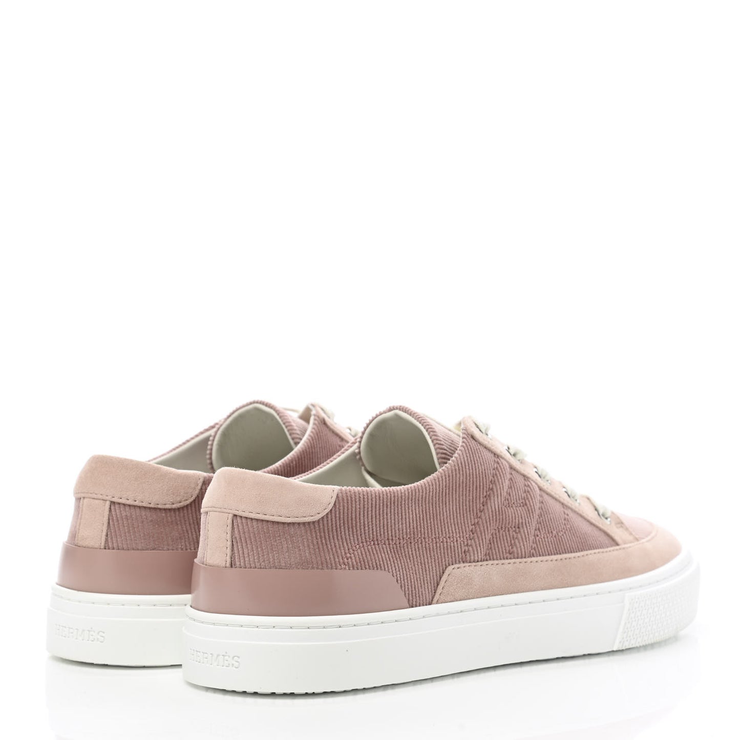 Chevre Velours Deep Sneakers 39 Rose Opaline