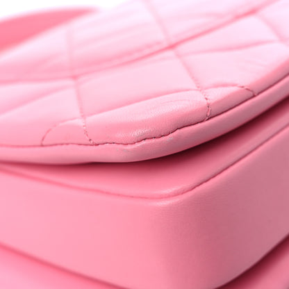 Chanel Lambskin Quilted Small Trendy CC Flap Dual Handle Bag Light Pink 10 of 17