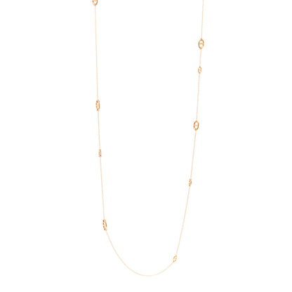 Hermes 18K Rose Gold PM Farandole Necklace 120 1 of 4