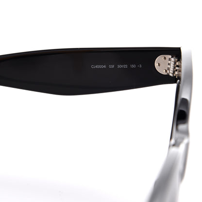 Celine Acetate Cat Eye Sunglasses CL40004I Havana Black 6 of 7