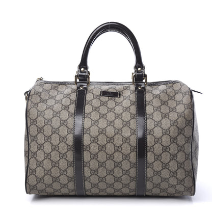 Gucci GG Plus Monogram Medium Joy Boston Dark Brown 1 of 11
