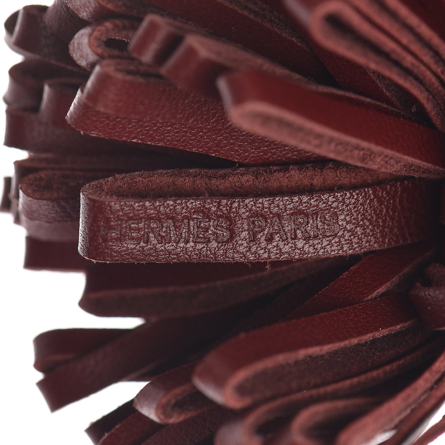 Lambskin Carmen Uno-Dos Key Holder Black Rouge H