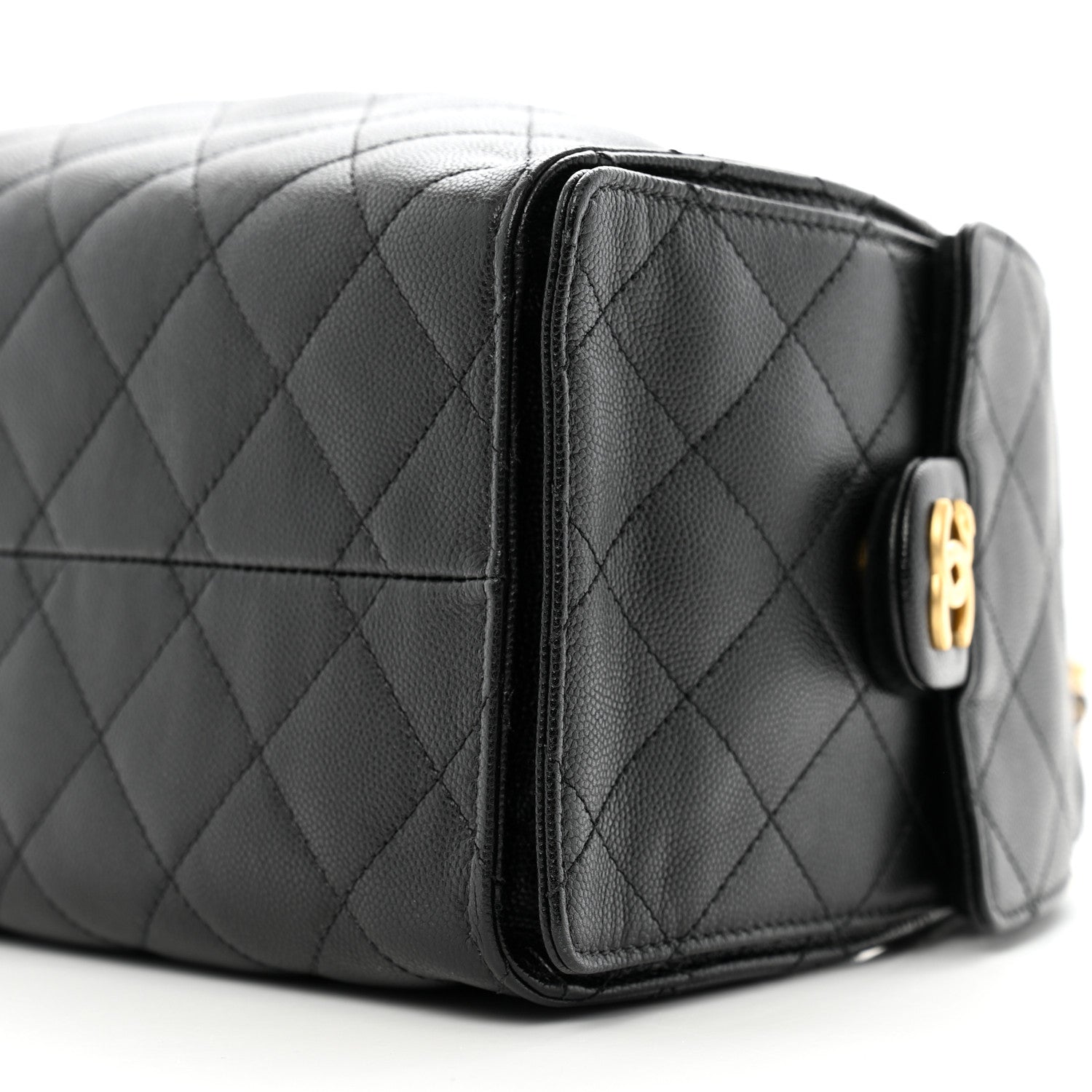 Chanel Caviar Quilted Small Chanel 25 Handbag Black 10 of 11
