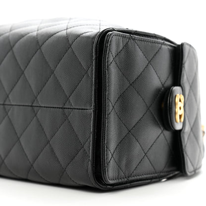 Chanel Caviar Quilted Small Chanel 25 Handbag Black 10 of 11