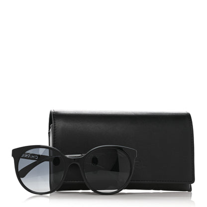 Chanel Acetate Metal Polarized Pantos Sunglasses 5440-A Black 8 of 8