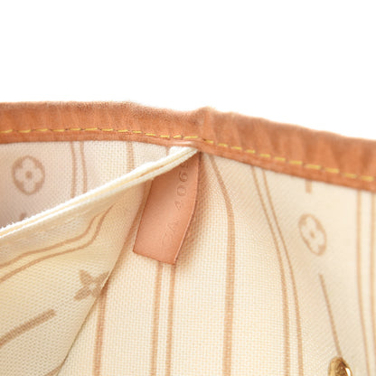 Louis Vuitton Damier Azur Neverfull MM 7 of 24