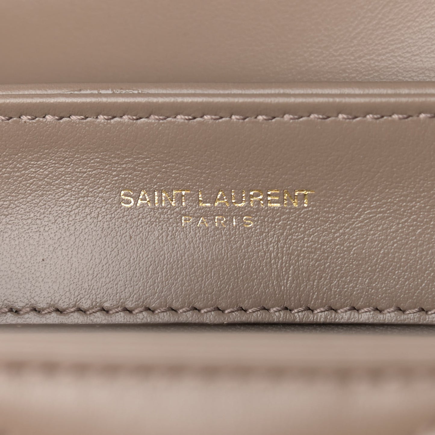 Calfskin Y Quilted Monogram Toy Loulou Crossbody Bag Taupe