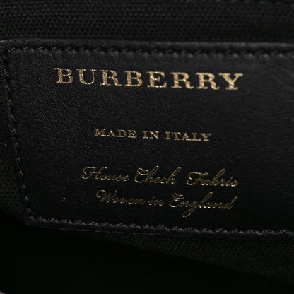 Burberry Grainy Calfskin House Check Small Canterbury Tote Pale Orchid 6 of 8