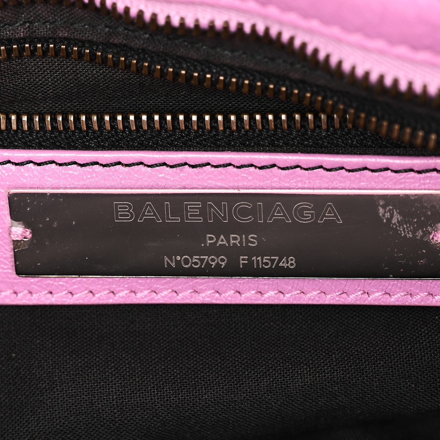 Balenciaga Agneau Classic Hardware City Rose Berlingot 7 of 12