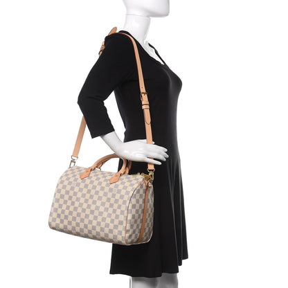 Louis Vuitton Damier Azur Speedy Bandouliere 30 2 of 10