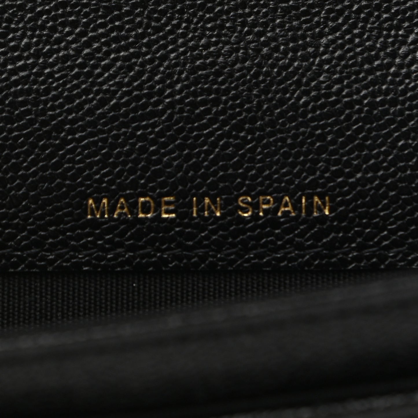 Caviar Quilted Boy Flap Card Holder Black