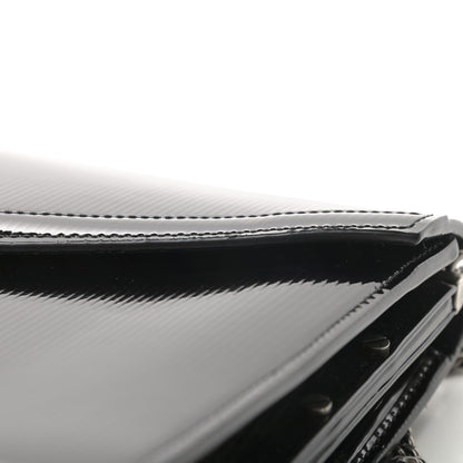 Saint Laurent Patent Monogram Cassandra Clasp Bag Black 11 of 12