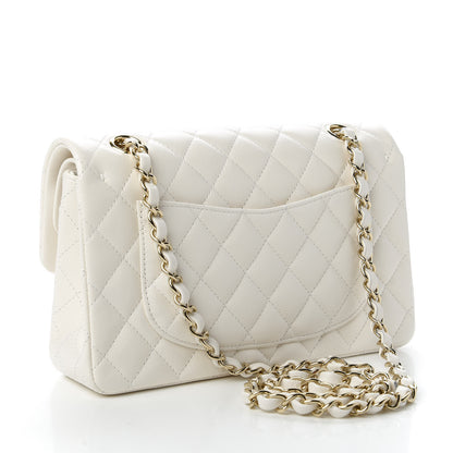 Chanel Caviar Quilted Small Double Flap White 3 of 11