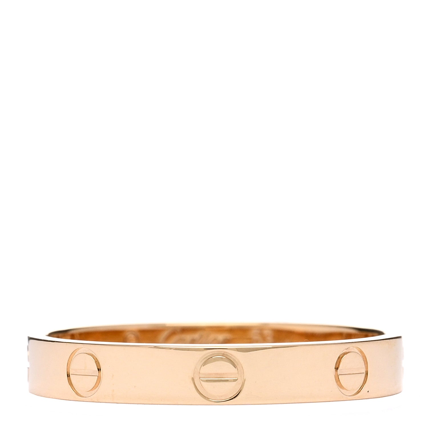 Cartier 18K Yellow Gold 3.5mm LOVE Wedding Band Ring 63 10.5 1 of 4