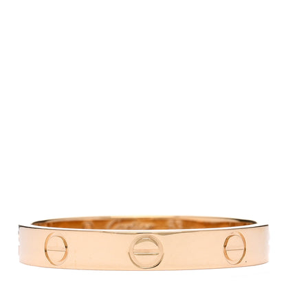 Cartier 18K Yellow Gold 3.5mm LOVE Wedding Band Ring 63 10.5 1 of 4