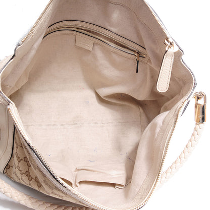 Gucci Monogram Medium Bella Hobo Off White 5 of 8