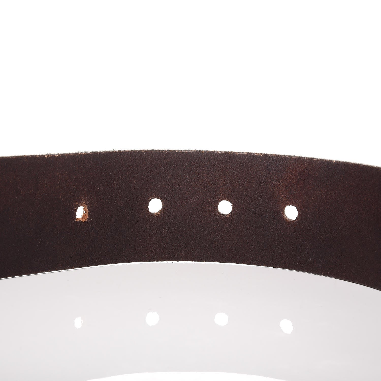 Gucci Guccissima Signature Belt 90 36 Dark Brown 6 of 8