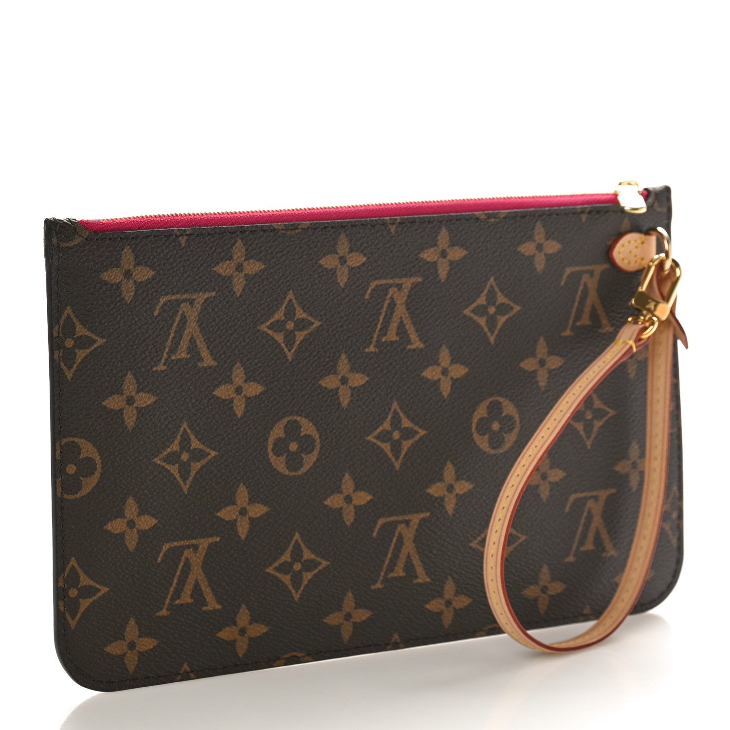 Louis Vuitton Monogram Neverfull MM GM Pochette Pivoine 3 of 8