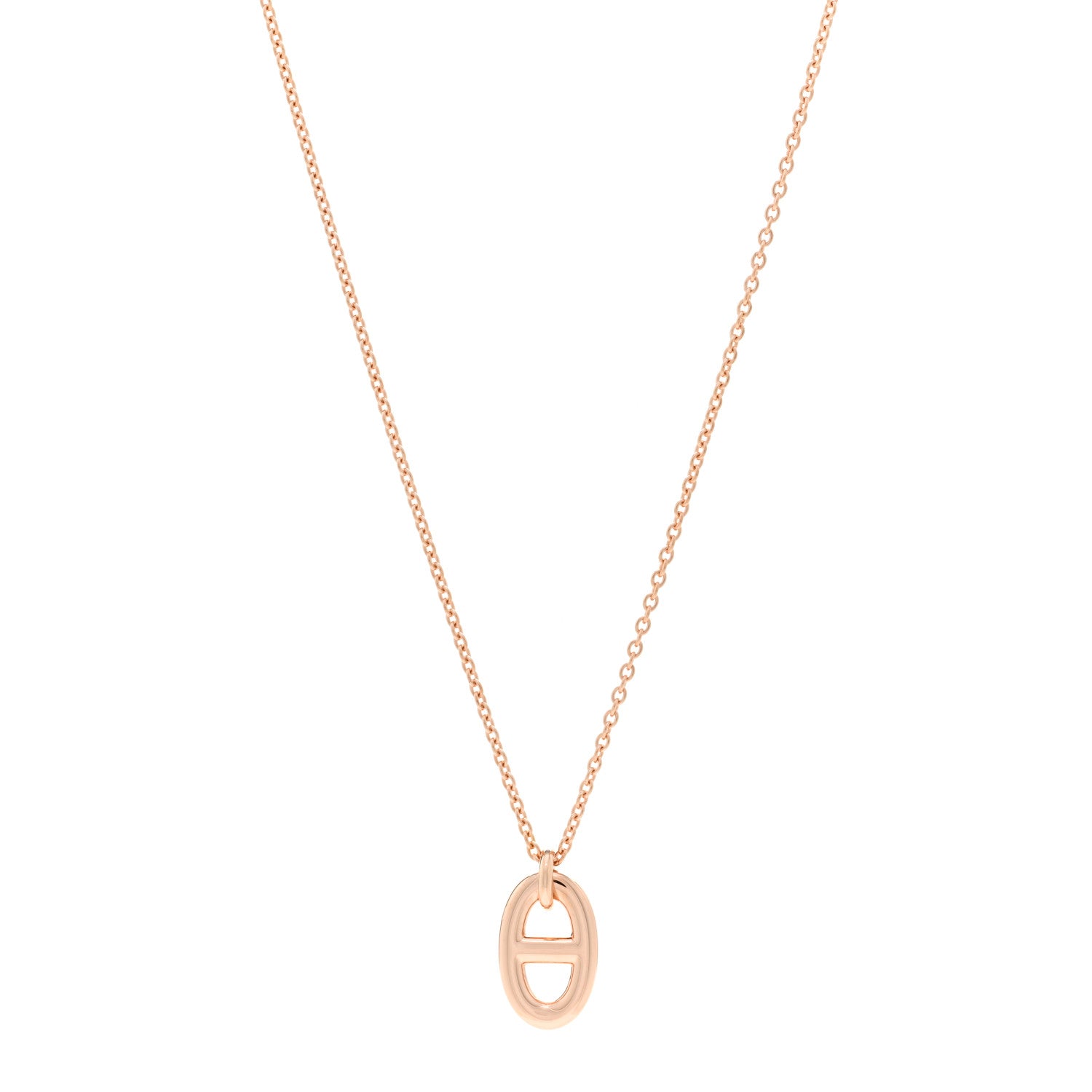 Hermes 18K Rose Gold PM Farandole Pendant Necklace 1 of 5