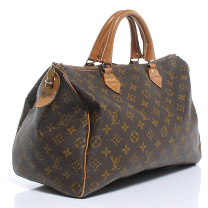 Louis Vuitton Monogram French Company Speedy 35 3 of 6