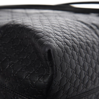 Gucci Guccissima Medium Bree Shoulder Bag Black 13 of 16