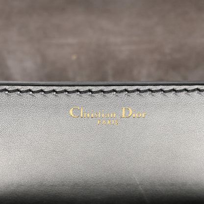 Christian Dior Metallic Smooth Calfskin Dio(r)evolution Flap Clutch Silver 6 of 11