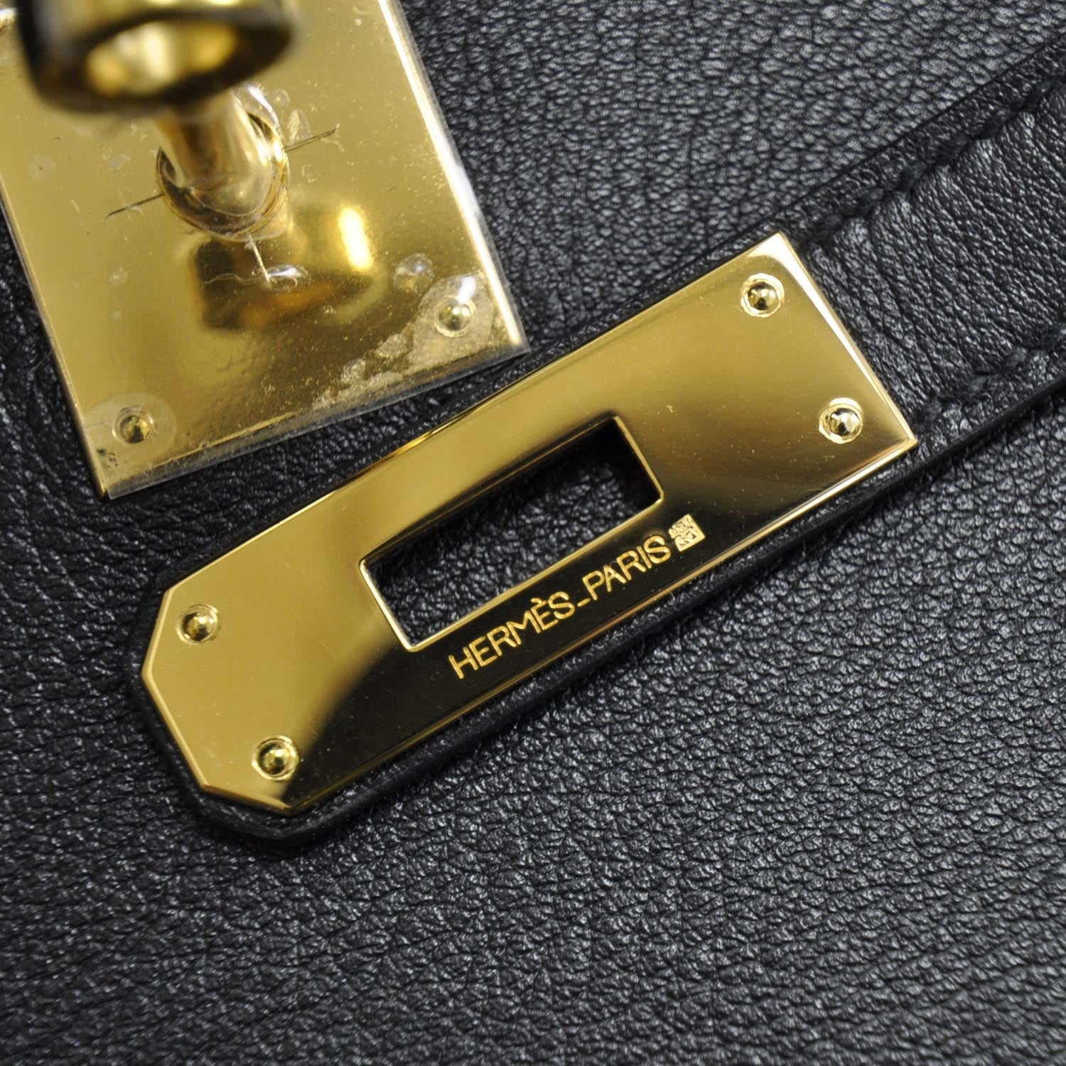 Hermes Swift Kelly Cut Clutch Pochette Black 7 of 8