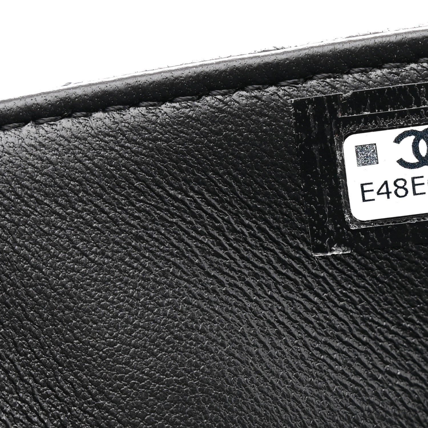 Chanel Lambskin Quilted Tab Mini Flap Black 7 of 11