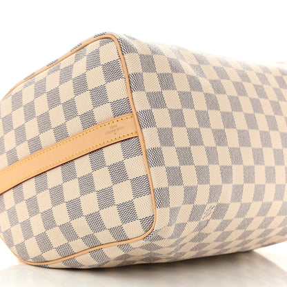 Louis Vuitton Damier Azur Speedy Bandouliere 30 7 of 9