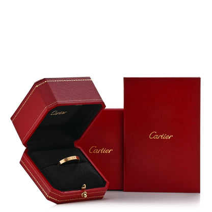 Cartier 18K Yellow Gold 3.5mm LOVE Wedding Band Ring 68 12.25 5 of 5