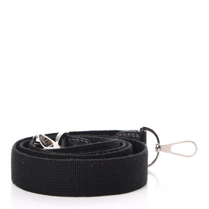 Hermes Toile Taurillon Clemence Shoulder Strap Black 2 of 5