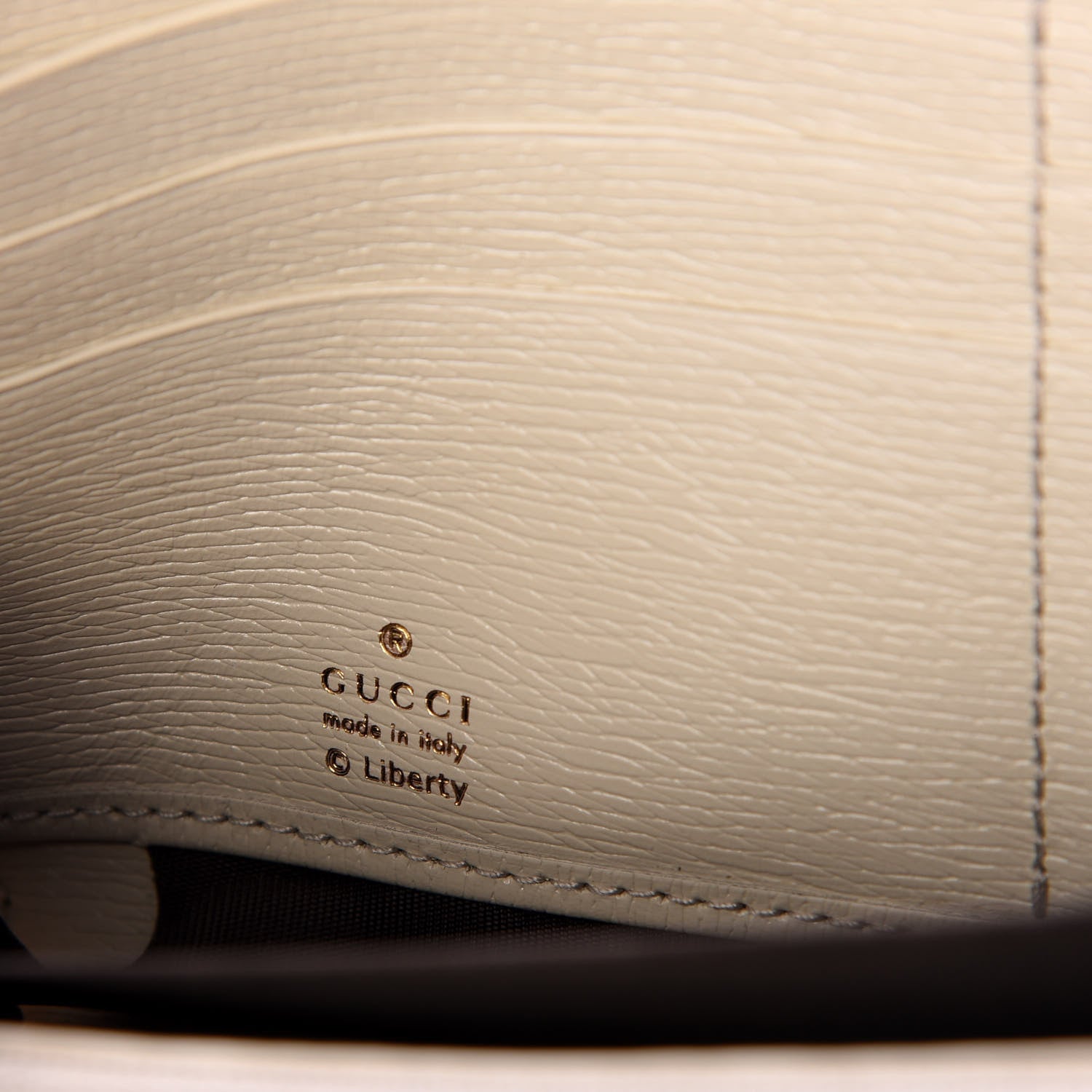 Gucci X LIBERTY OF LONDON Calfskin Infinity Abbey Zip Around Wallet Perfect Pink Ivory 6 of 7