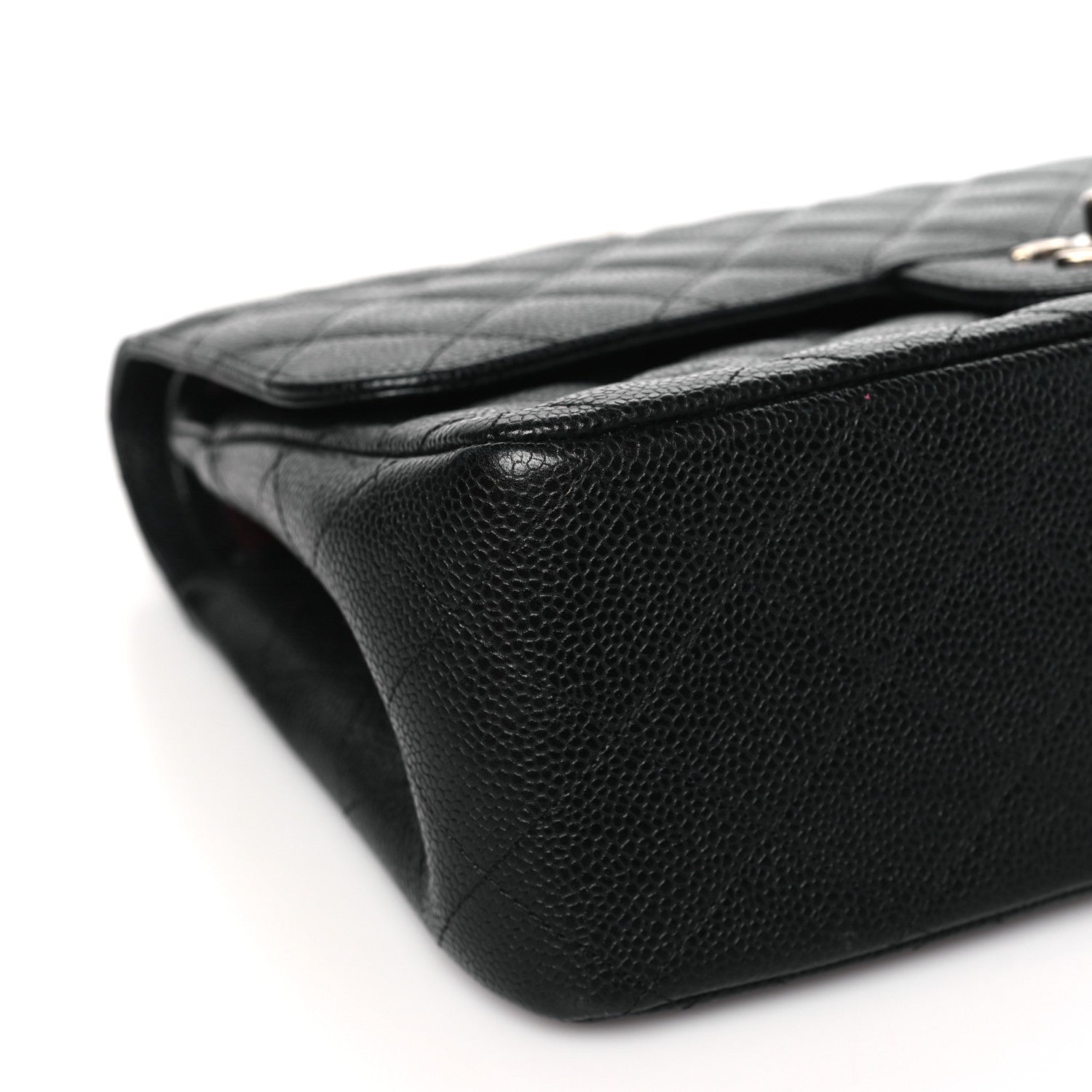 Chanel Caviar Quilted Jumbo Double Flap Black 9 of 11