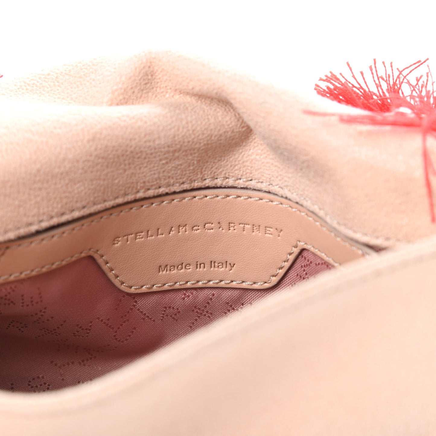 Shaggy Deer Swan Embroidered Falabella Crossbody