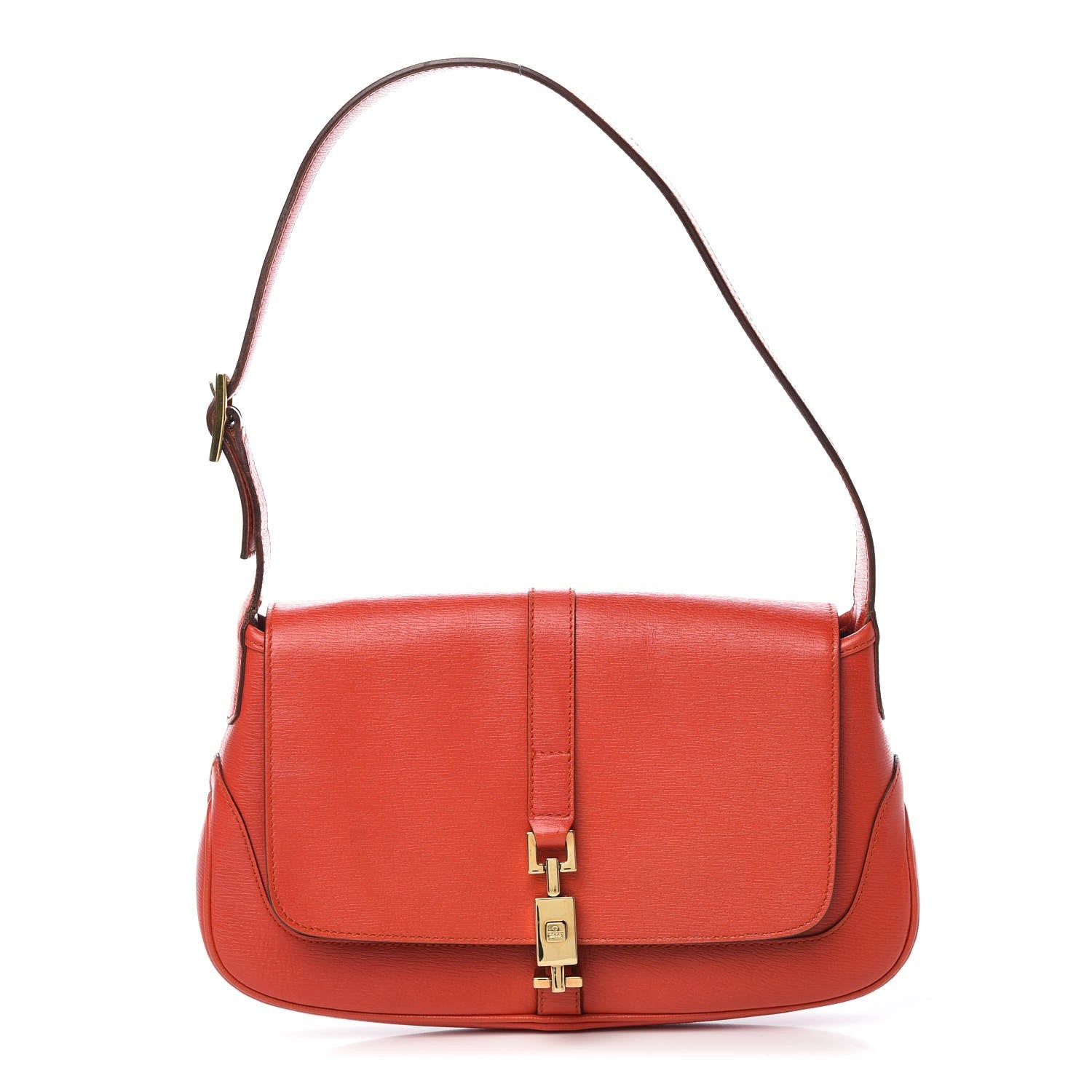 Gucci Calfskin Small Jackie O Hobo Red 1 of 10