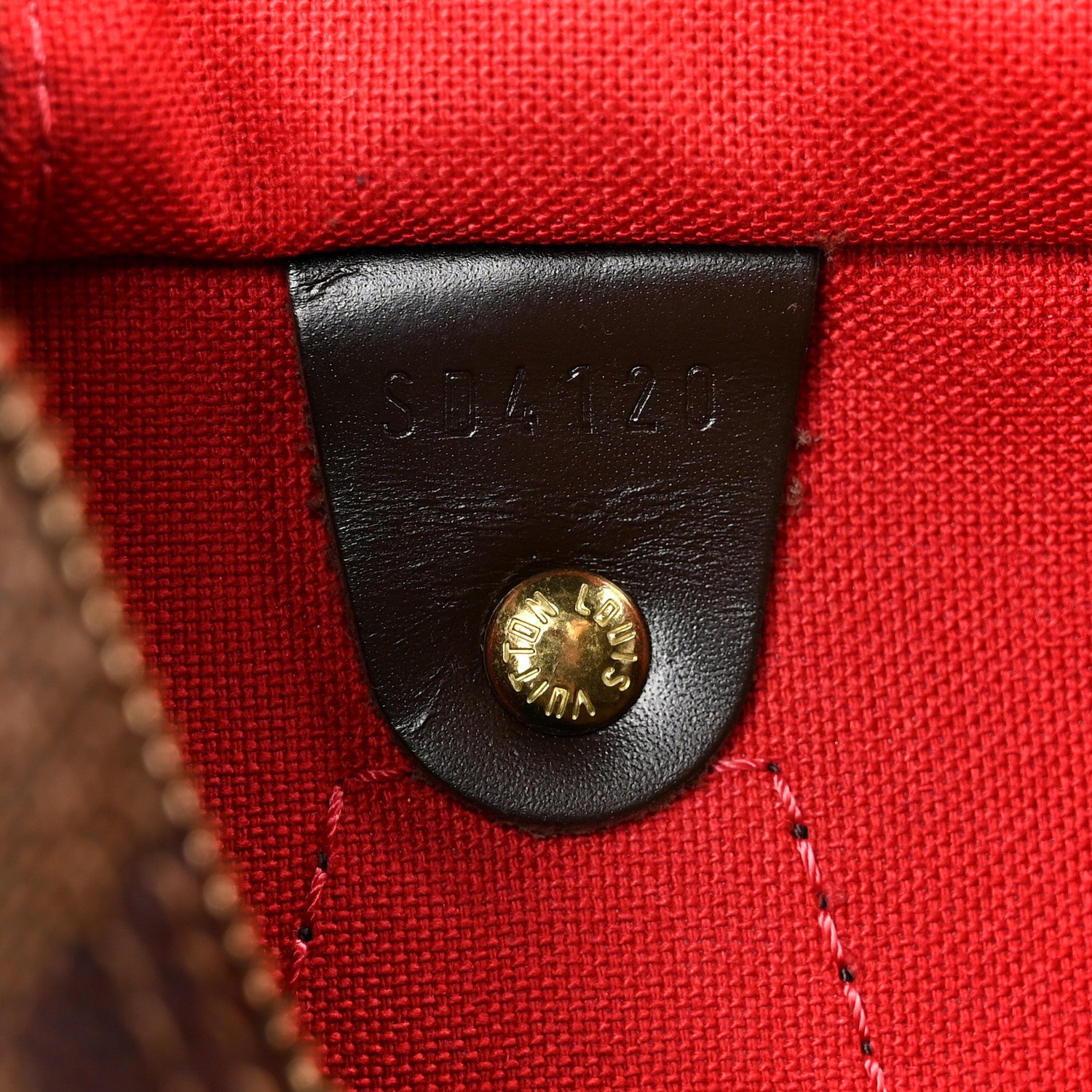 Louis Vuitton Damier Ebene Speedy 30 6 of 11
