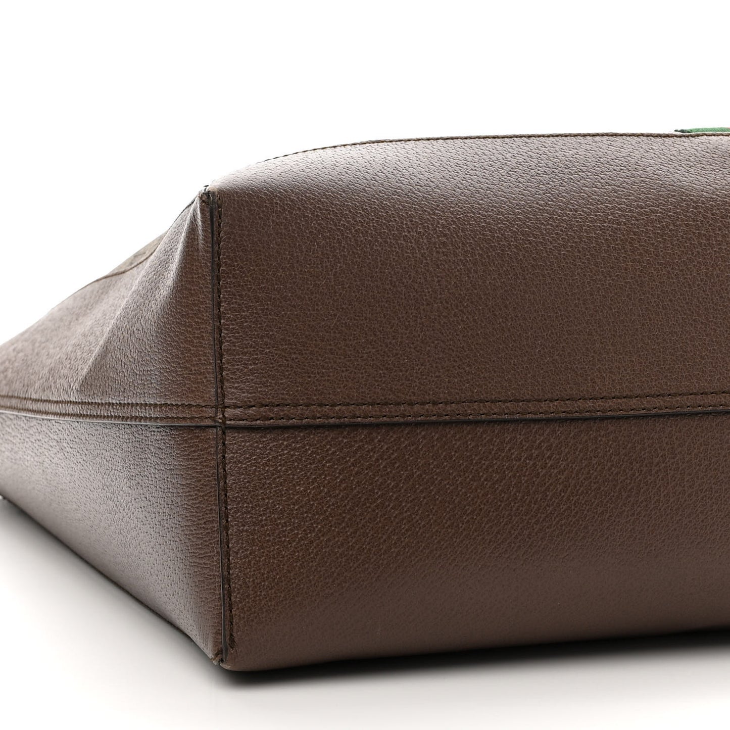GG Supreme Monogram Web Ophidia Tote Brown